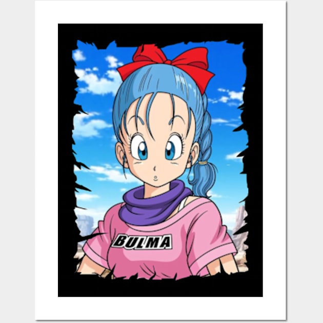 BULMA MERCH VTG Wall Art by Diego Jiwananda